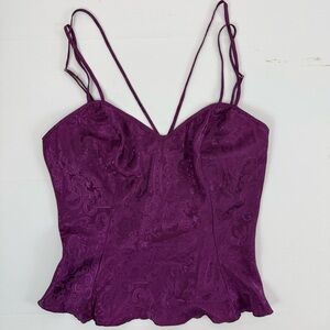 Vintage 1990's Victoria's Secret Gold Label Lingerie‎ Mini Slip Size Medium